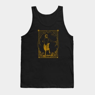 Dark Academia Pan Satyr Greek Nature God Tank Top